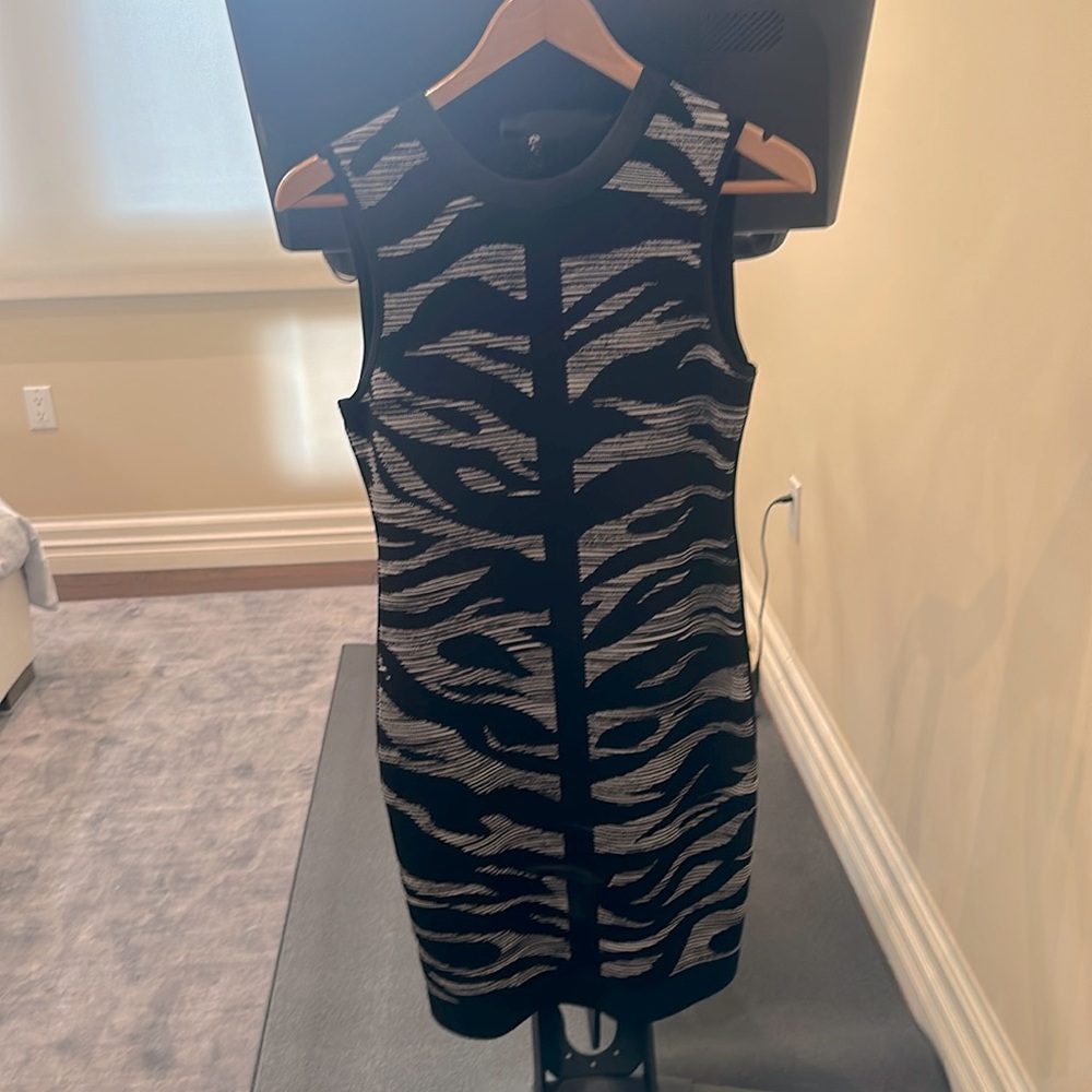 Karen Miller Zebra Dress